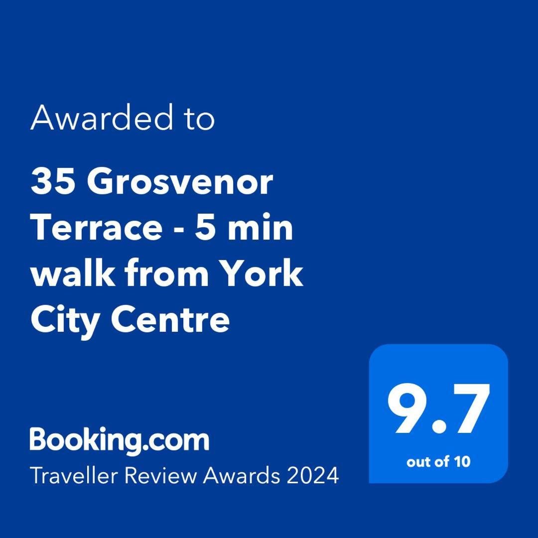 35 Grosvenor Terrace - 3 Bed Sleeps 6, 5 Min Walk From York City Centre Dış mekan fotoğraf